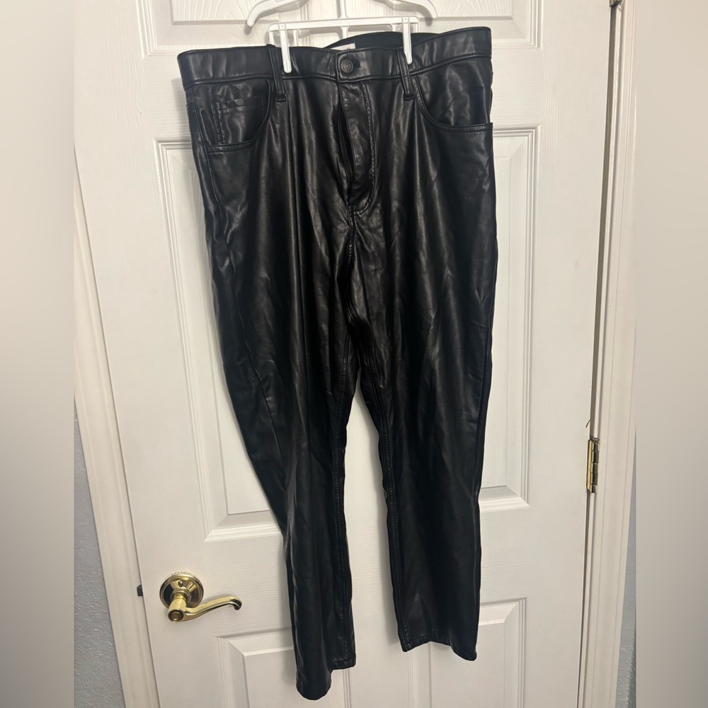 Abercrombie & Fitch Faux Leather Pants